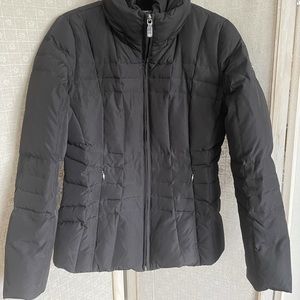 Women's Calvin Klein Black Puffy Down Coat Size S